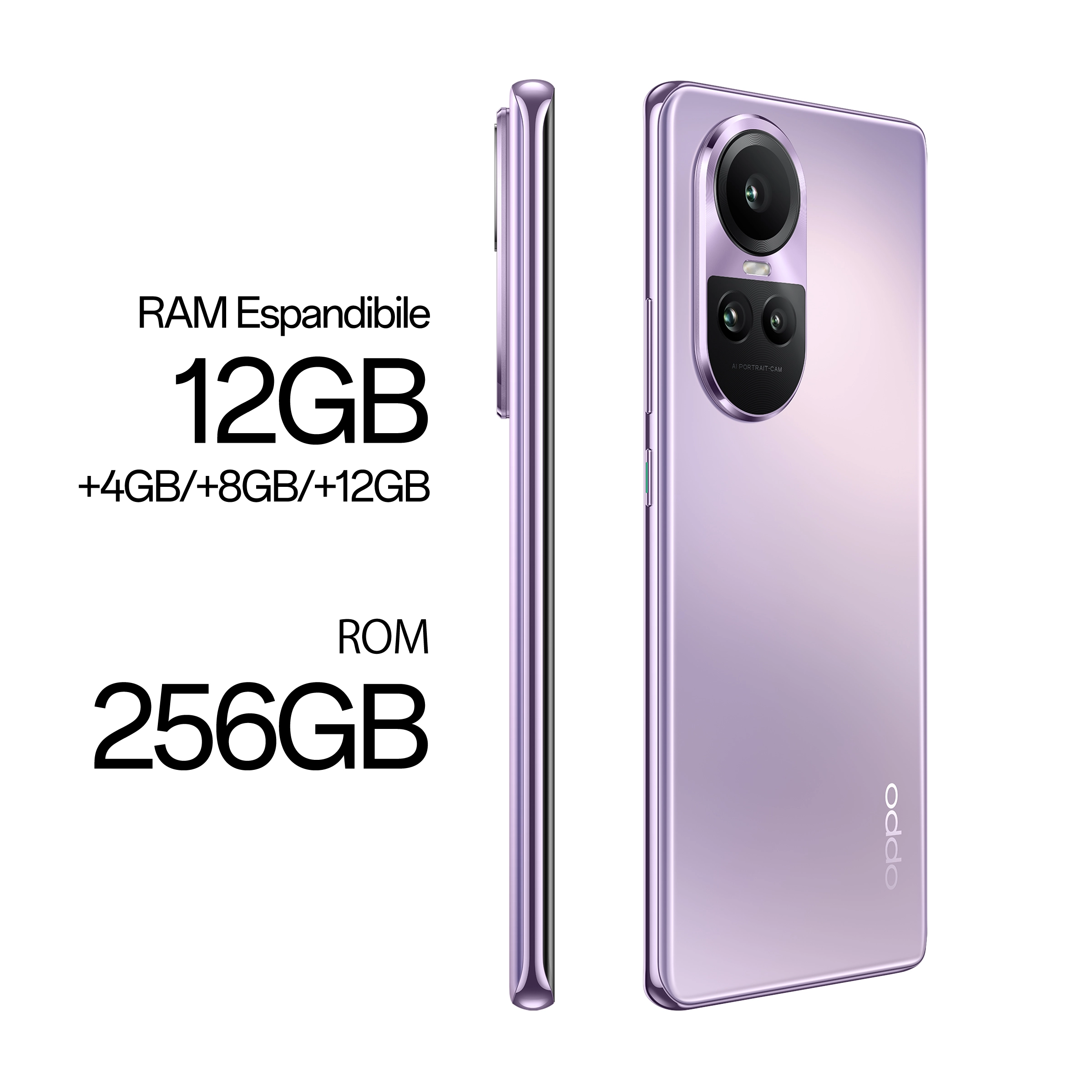 Reno10 Pro-12GB+256GB Glossy Purple-6