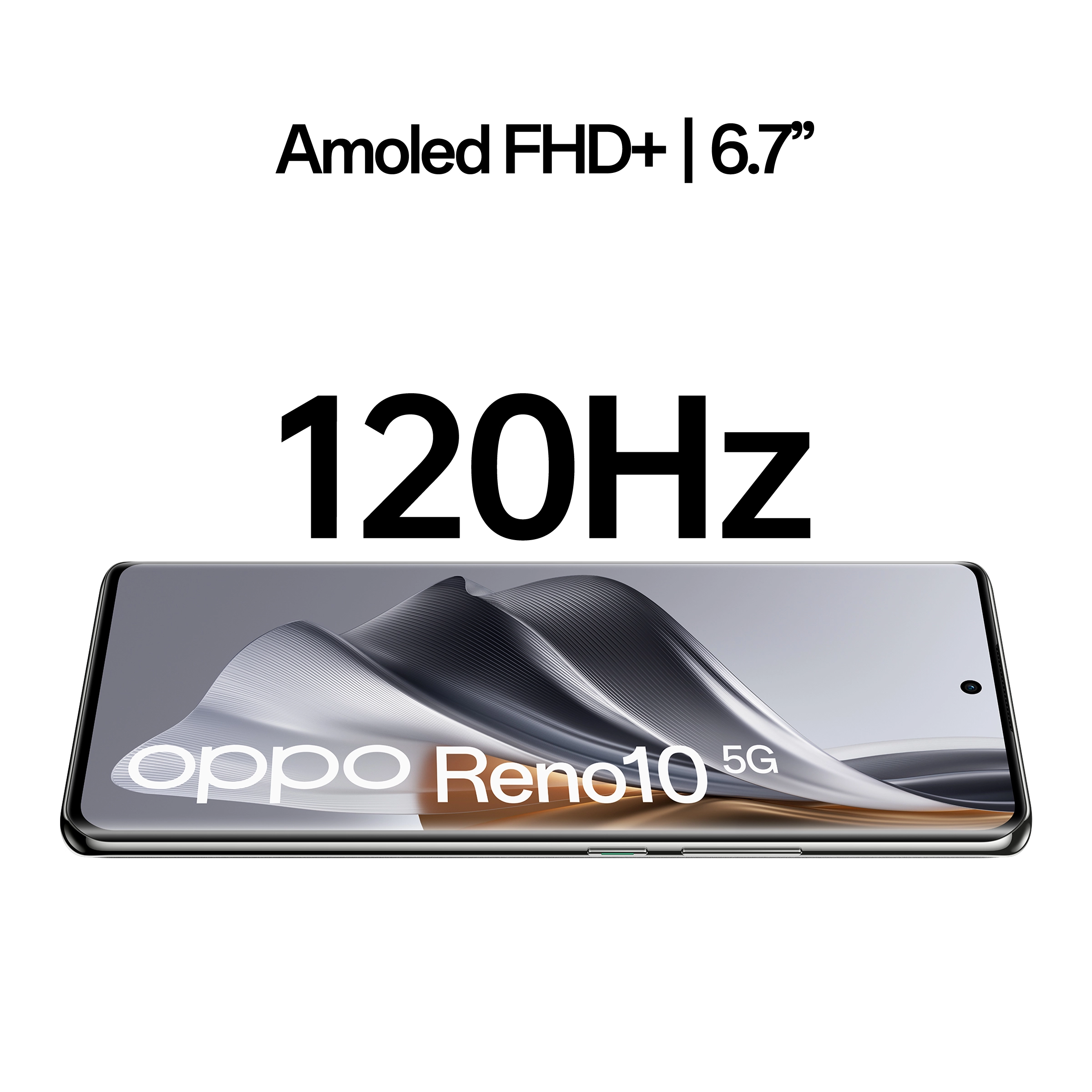 OPPO Reno10 - Preordine-8GB+256GB Silvery Grey-5