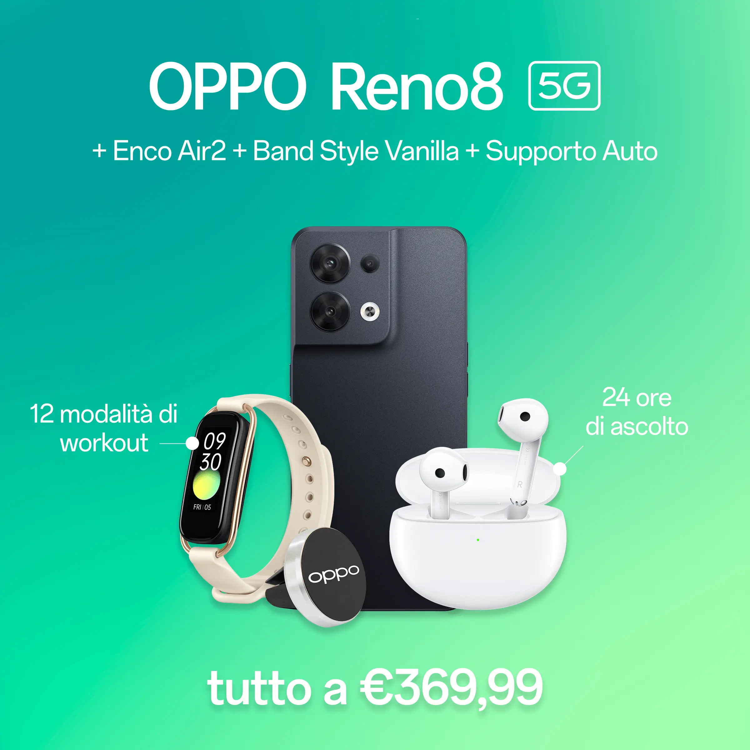 OPPO Reno8-Black 8GB+256GB-1