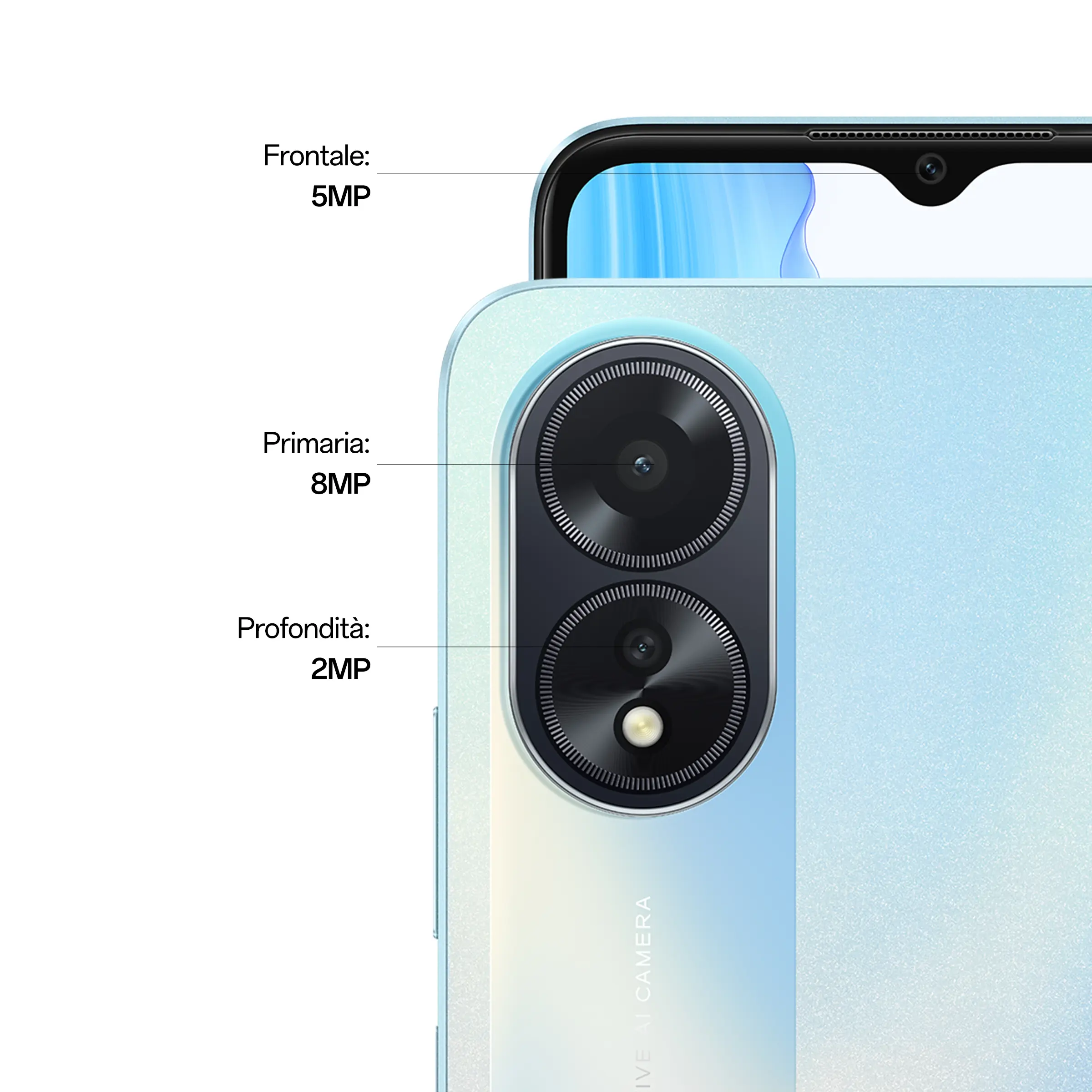 OPPO A18 Glowing Blue 4GB + 128GB_3