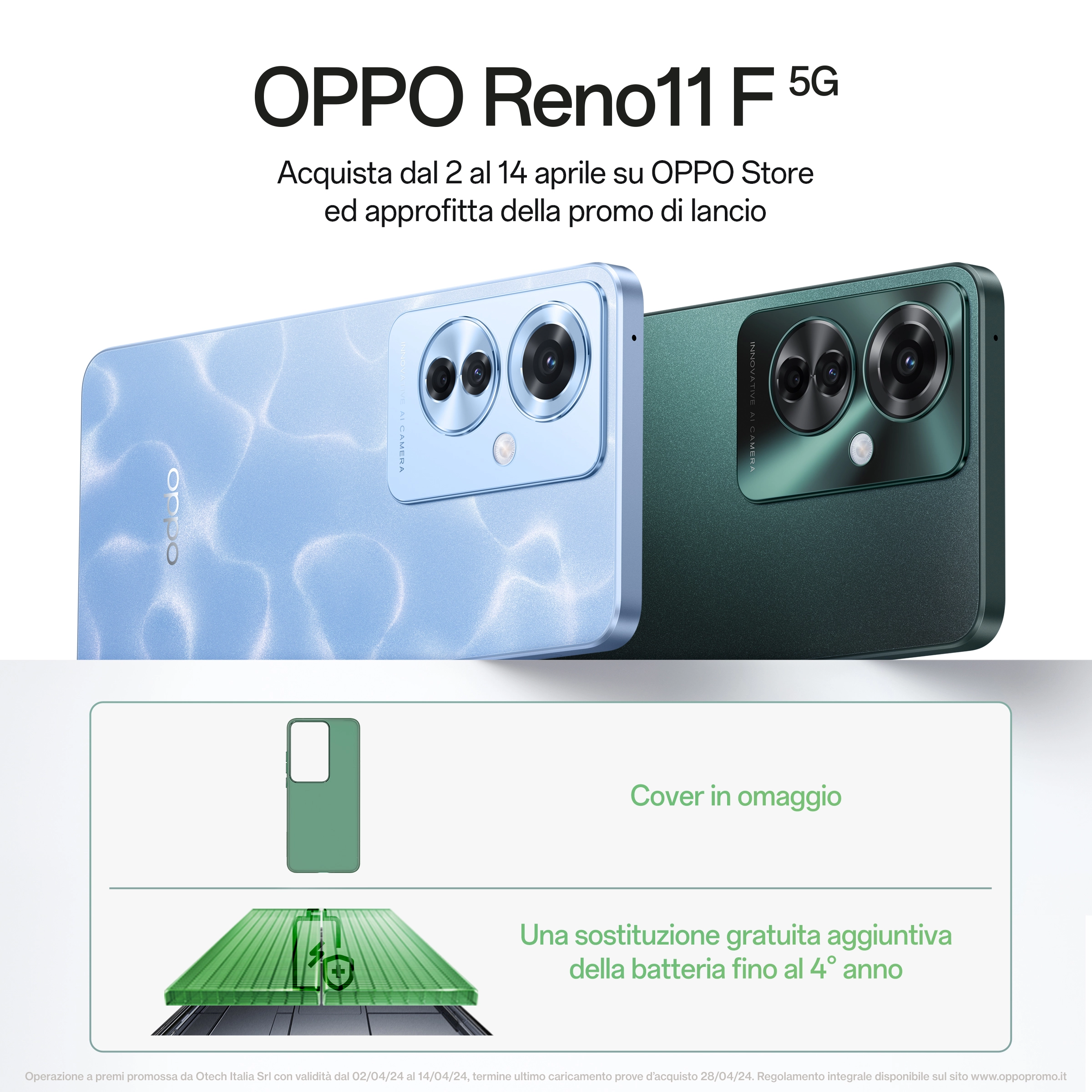 OPPO Reno11 F 5G Palm Green_2