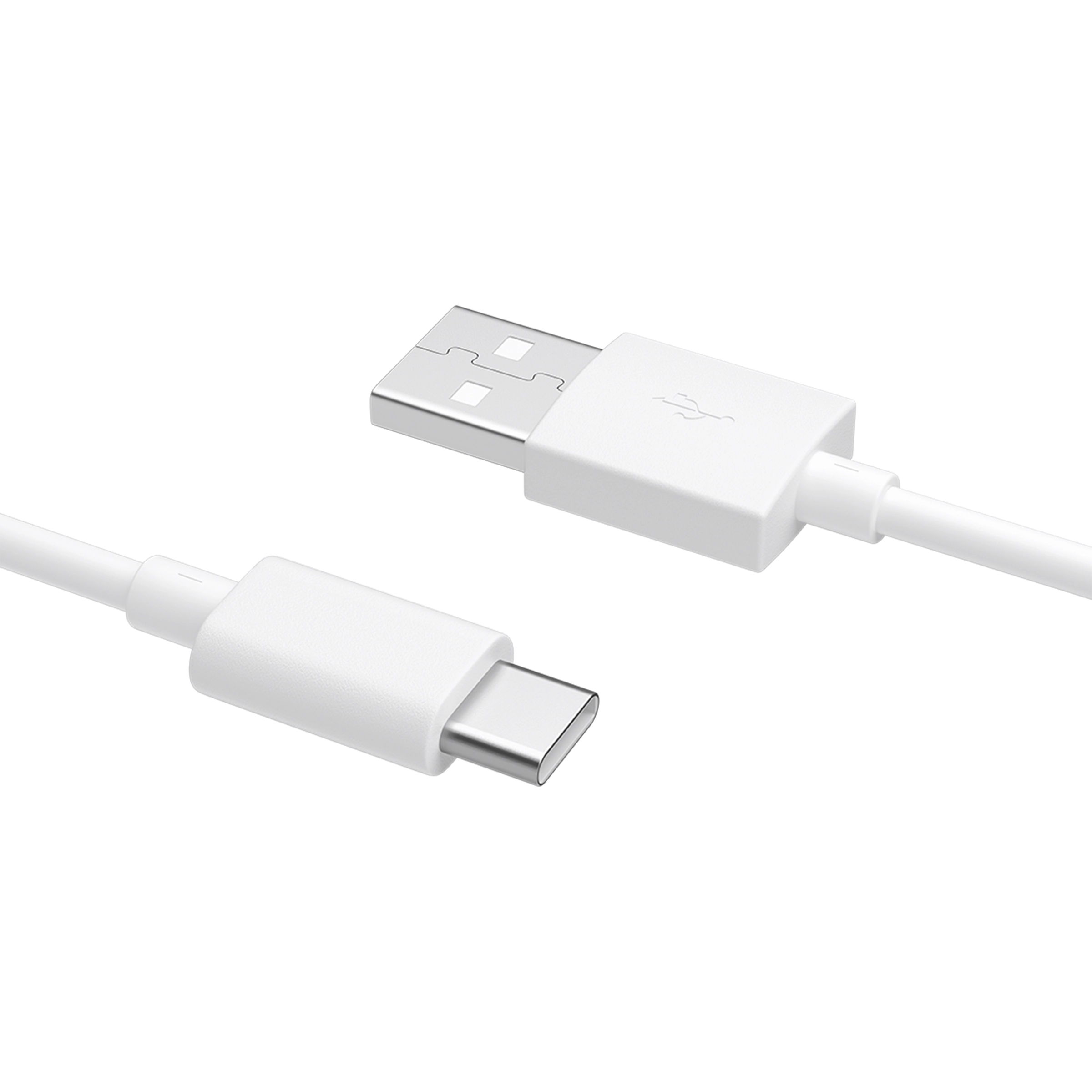Cavo USB 1m Type C Bianco White-3